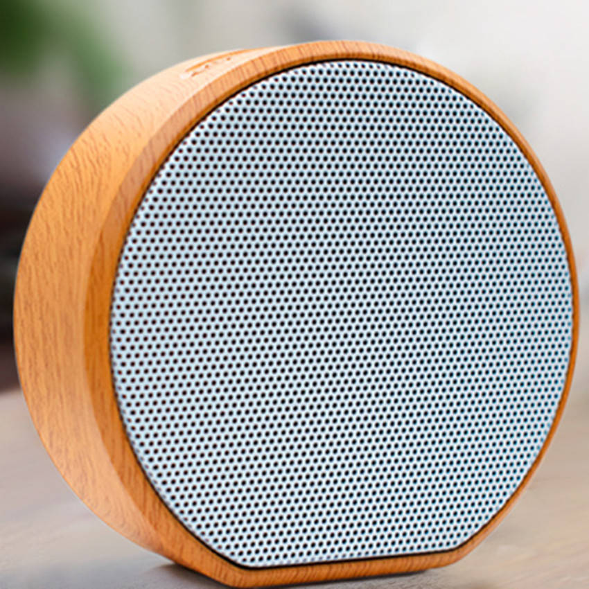 Портативный динамик с радио перезаряжаемая деревянная Беспроводная Bluetooth звуковая коробка динамик стерео для Xiaomi звуковая коробка для компьютера