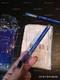 20 шт./компл. стирающаяся ручка с пастой офисные стержни для ручки 0,5 мм Magic стираемый синие Черные чернила пополнения офиса школьные принадлежности подарки