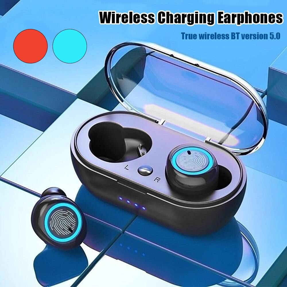 TWS-стереонаушники с поддержкой Bluetooth 5,0 и зарядным футляром