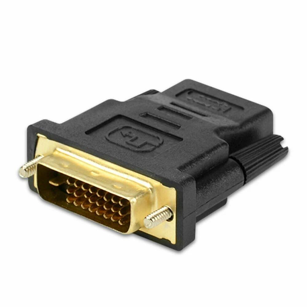 24-каратный позолоченный DVI-HDMI конвертер 1080P