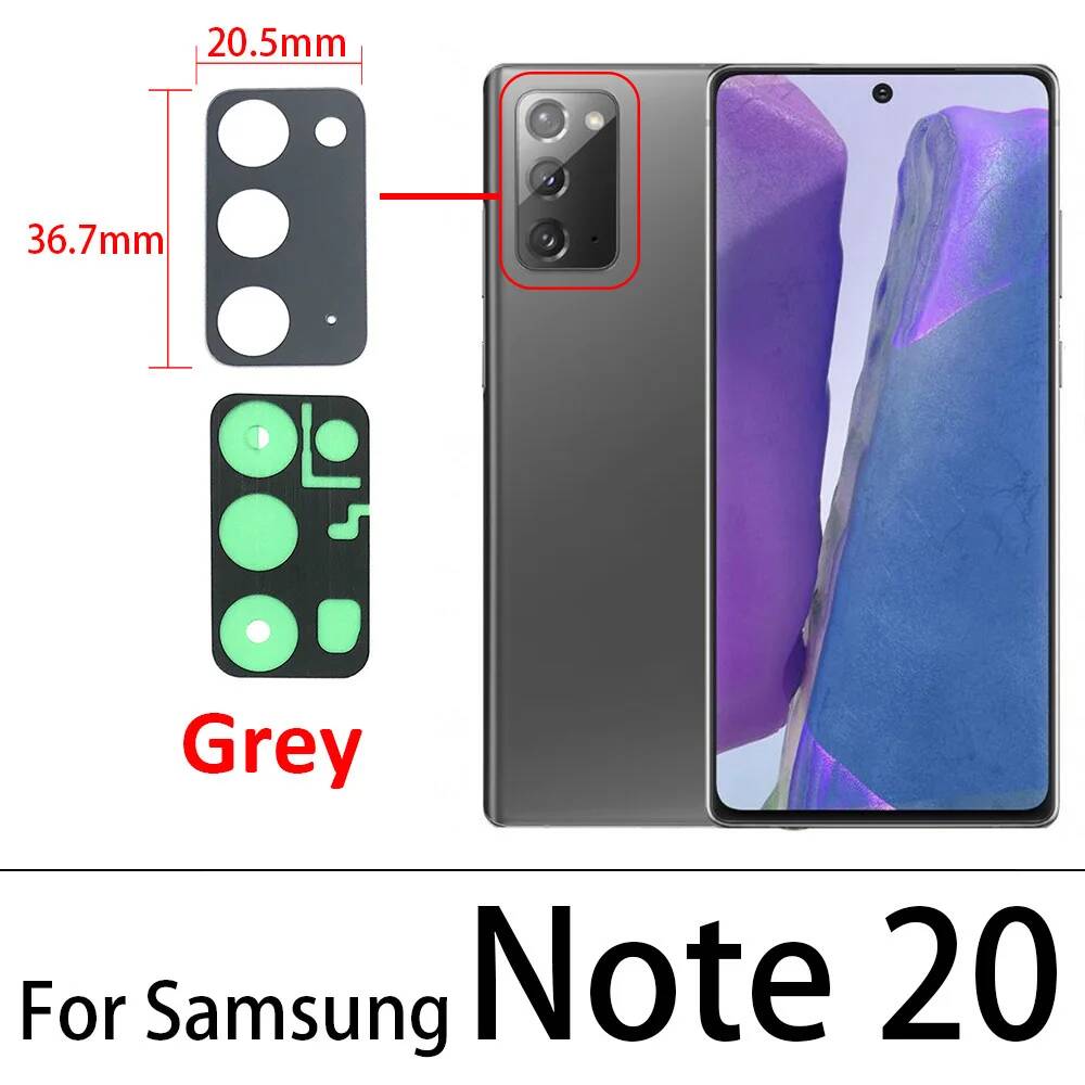 Новый объектив для камеры со стикером для Samsung Note 10 20 Ultra S20 Fe M21 M31s M51 стеклянный объектив с инструментами для ремонта