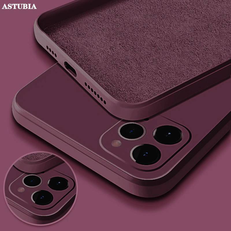 Официальный квадратный чехол из жидкого силикона для iPhone 11 12 Pro Max Mini, чехол с полной защитой для iPhone XS MAX XR X 7 8 PLUS SE2, чехол