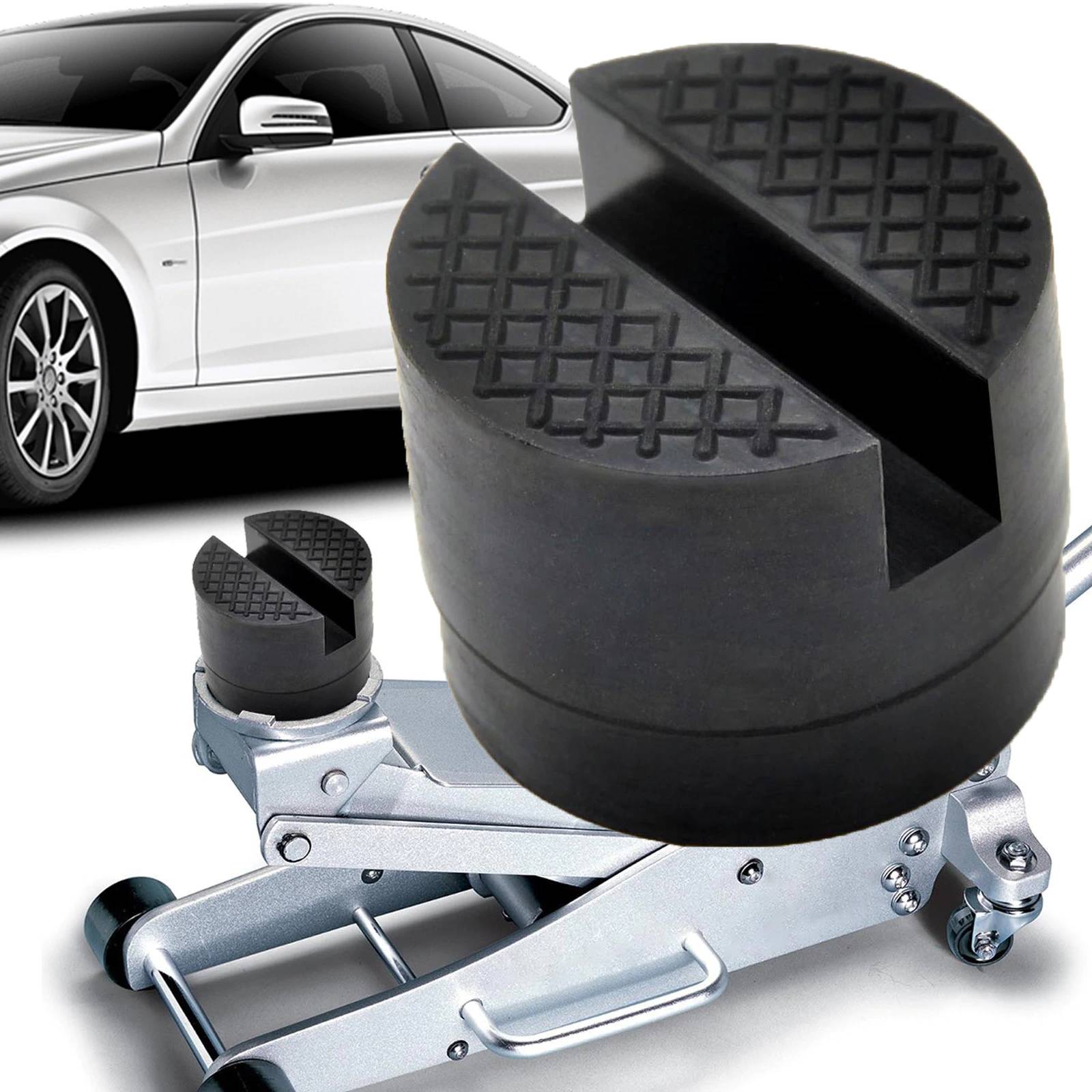 Напольный резиновый разъем для подъема автомобиля, протектор рамы, адаптер, инструмент для подъема, зажим сварки, боковой подъемный диск для Audi, Mercedes, Ford, Lada
