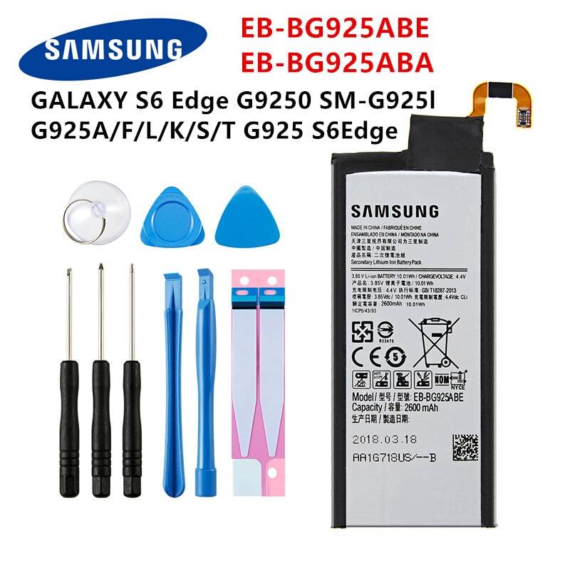 Оригинальный аккумулятор SAMSUNG для Samsung Galaxy S6 S6 Edge/Plus S7 S7 Edge S8 S8 Plus + S9 S10 S10E S10 Plus J5 Pro J7 Pro J7 Pro