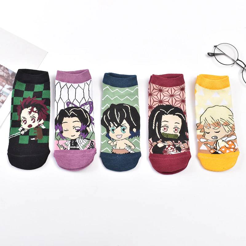 Женские носки ins tide весна-лето тонкие неглубокие носки брендовые Мультяшные носки-лодочки корейские короткие носки