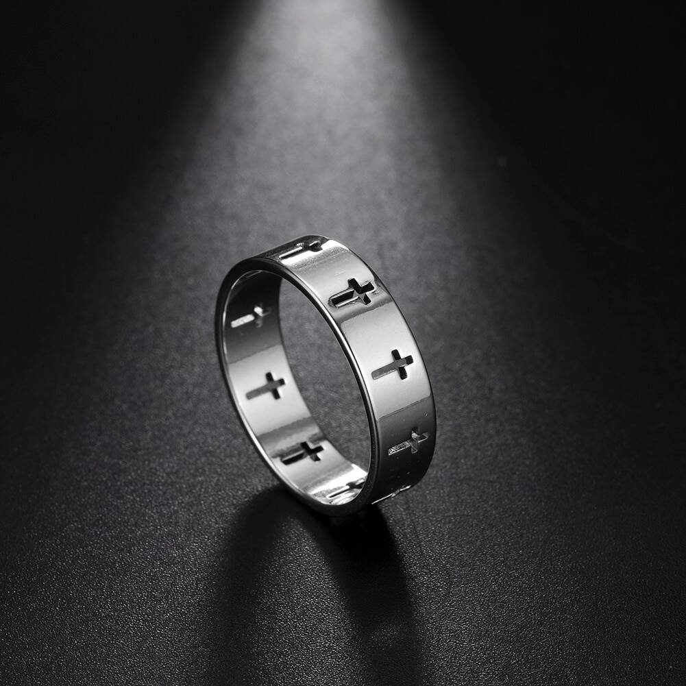 Кольцо мужское и женское COOLTIME, серебряное, сверхъестественное, парные кольца из нержавеющей стали