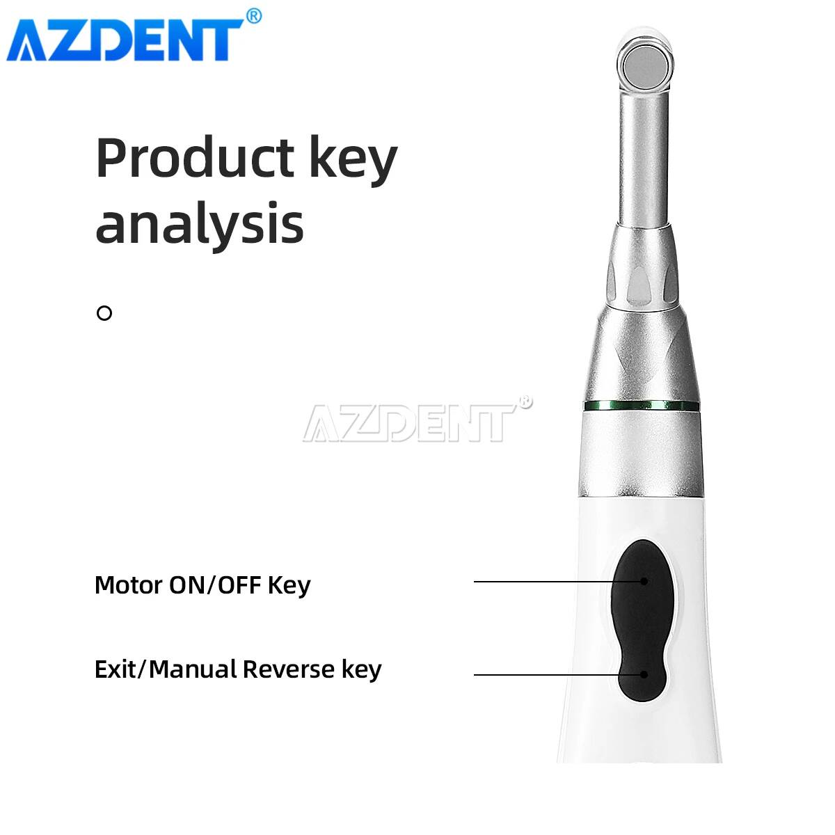 AZDENT Беспроводной эндодвигатель для корневых каналов