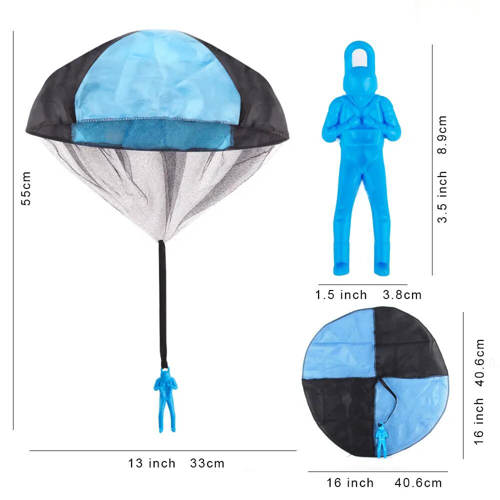 Детская игрушка-парашют для бросания на открытом воздухе