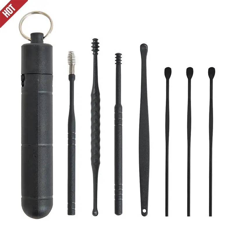 Инструмент для удаления ушной серы, 1/7 шт./компл.