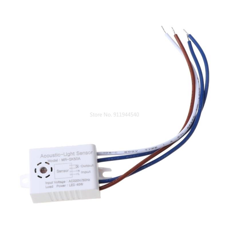 Смарт-детектор MRSK50A для улучшения дома, 220 В, звуковой датчик с голосовым управлением, умный автоматический выключатель света, аксессуары
