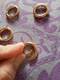 Латунные круглые застежки для подвесок «сделай сам», 4 шт., 15 мм, 20 мм, 24 к, золотистого цвета, фурнитура для изготовления ювелирных изделий