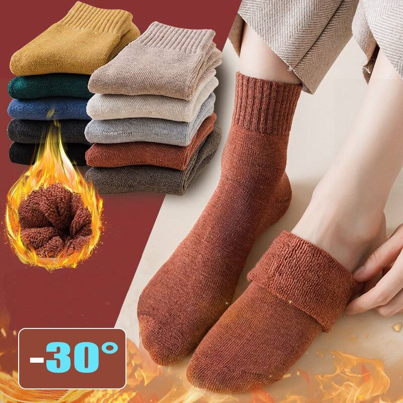 Новинка, зимние носки Vrouwen, теплые носки, 1 пара