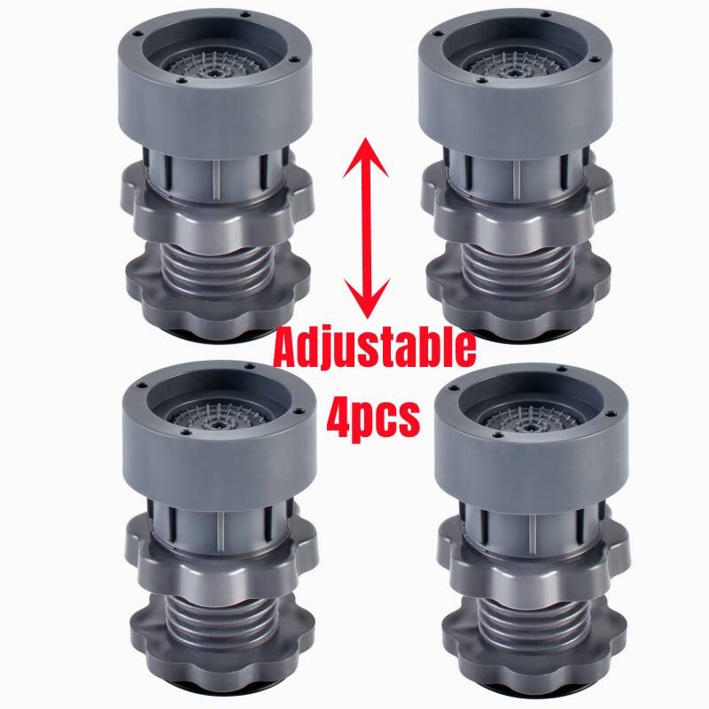 4 шт., универсальные антивибрационные подставки для стиральной машины, с шумоподавлением