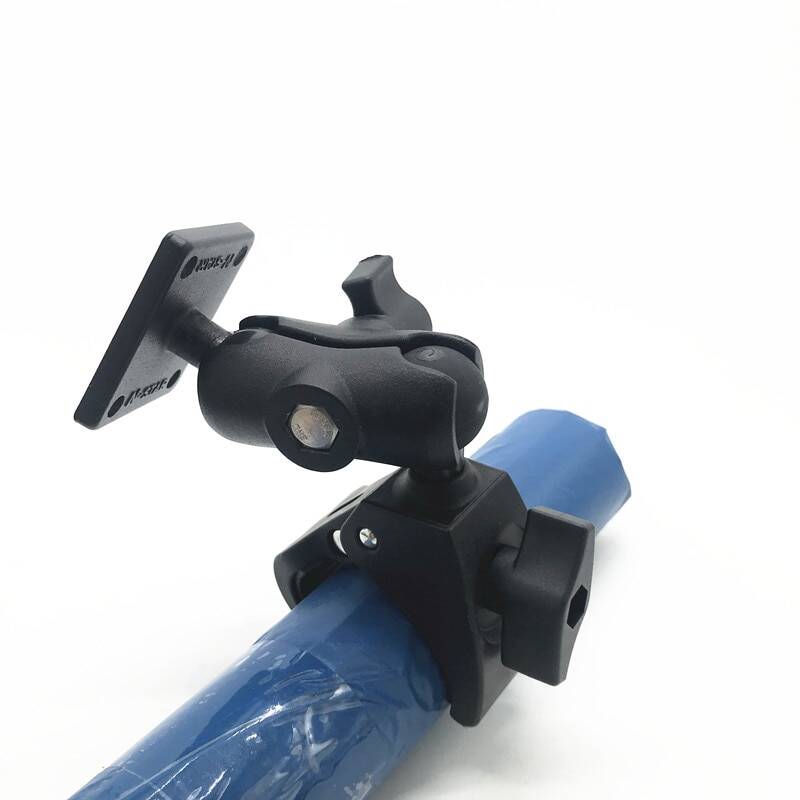 Для Garmin TomTom GPS Ram алюминиевая двойная розетка Arm 1 дюймовая шариковая основа квадратная круглая Алмазная Монтажная база с узором отверстия AMPs