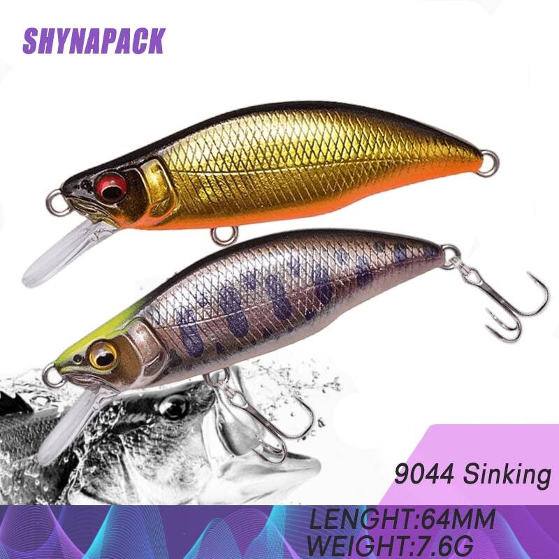 Мини-тонущий гольян, искусственная пластиковая жесткая приманка для форели, 7,6 мм, г, Джеркбейт, кренкбейт