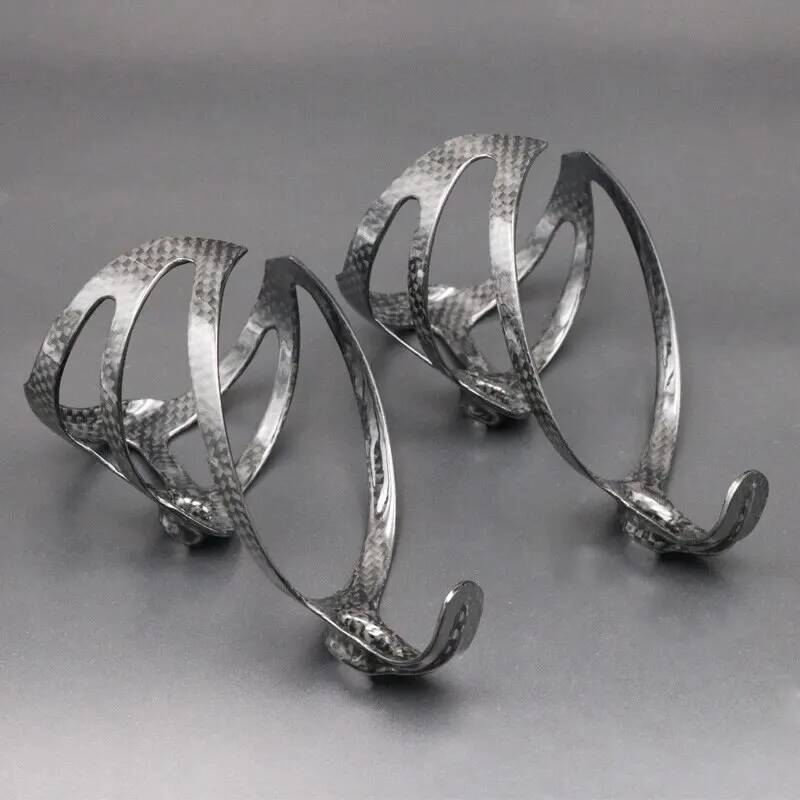 Велосипедный держатель для бутылки, 2 шт., 3K, из углеродного волокна