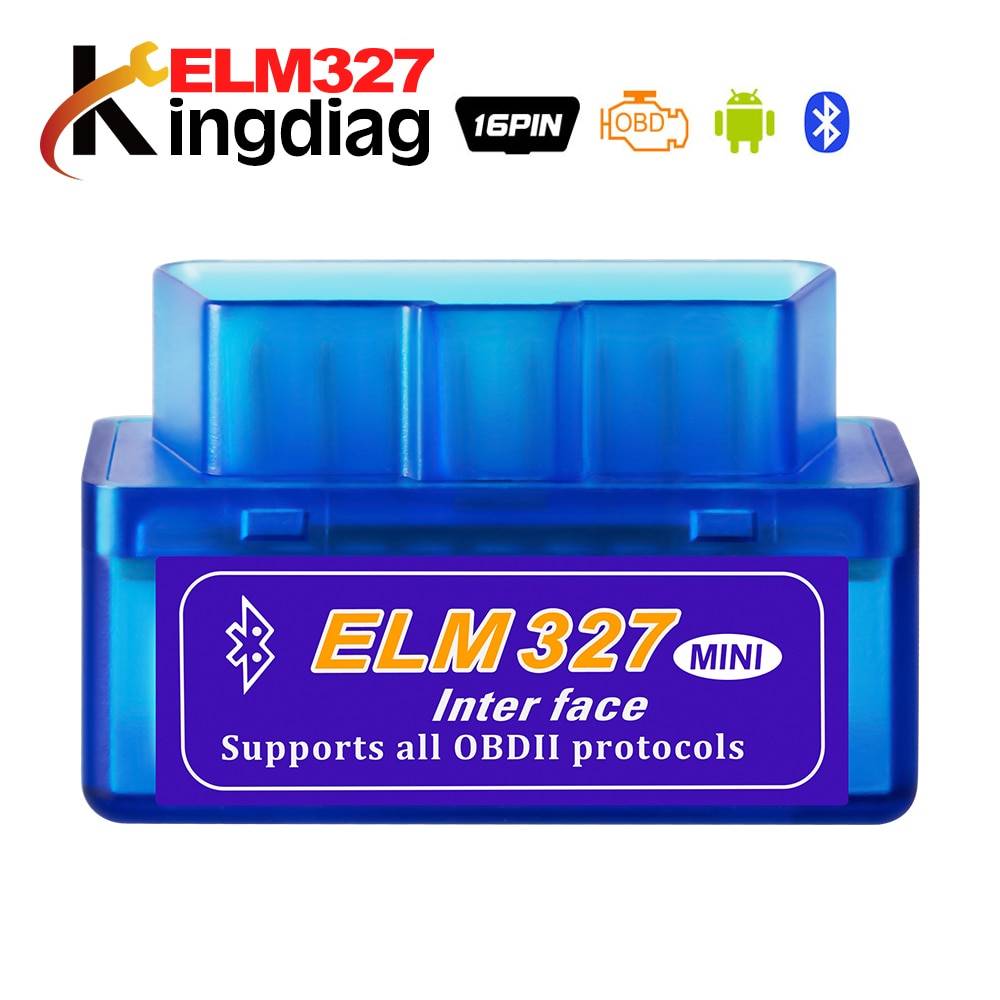 Мини ELM327 Bluetooth 2,0 Интерфейс V2.1 OBD2 OBD 2 Авто диагностический инструмент ELM 327 работает на Android Крутящий момент/PC v 2,1 адаптер BT