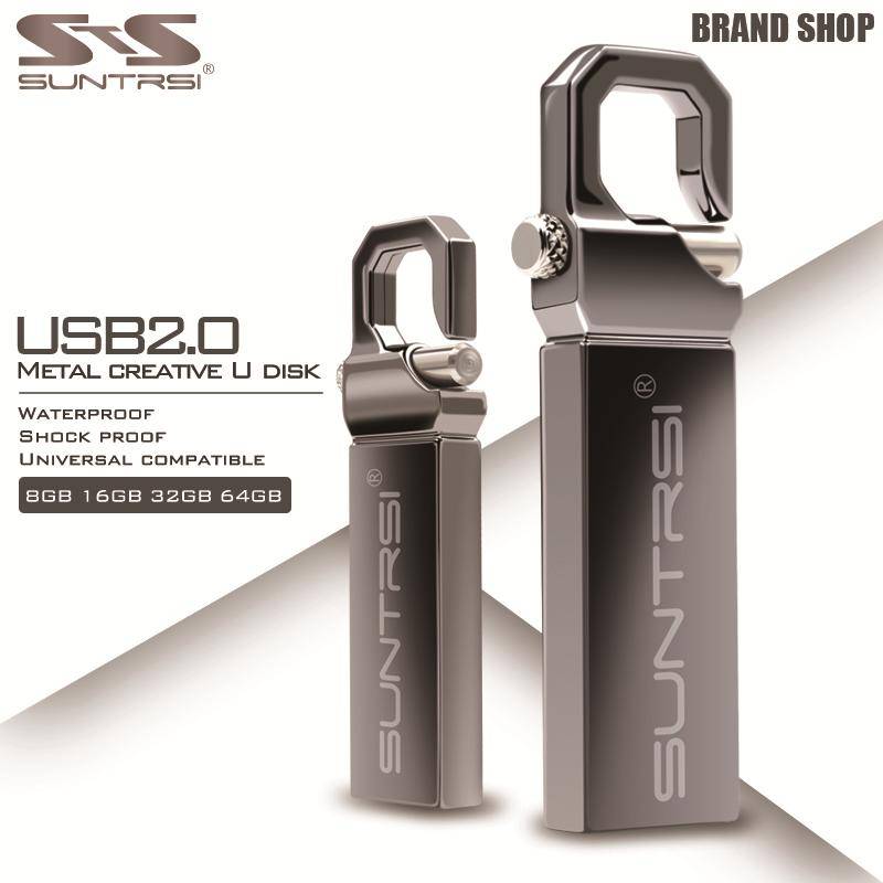 Suntrsi USB флеш-накопитель 64 Гб металлический Флэшка высокоскоростная USB Флешка 32 Гб ручка-накопитель реальная емкость 16 Гб USB флеш-накопитель Бесплатная доставка
