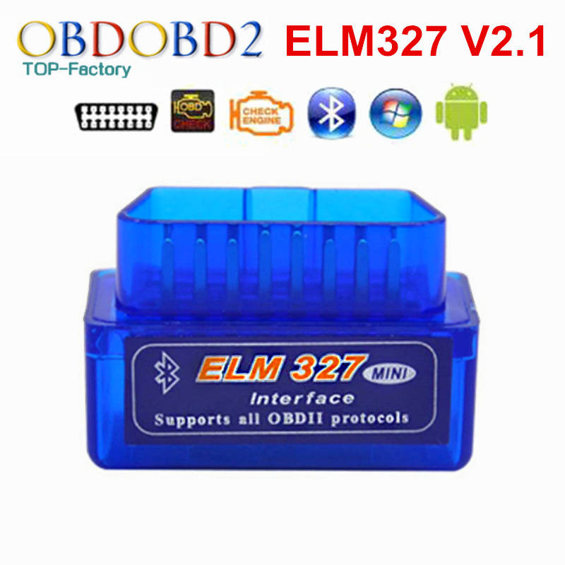 2017 супер мини ELM327 Bluetooth V2.1 OBD2 автомобиля диагностический инструмент Мини ELM 327 Bluetooth для Android/symbian для OBDII протоколы