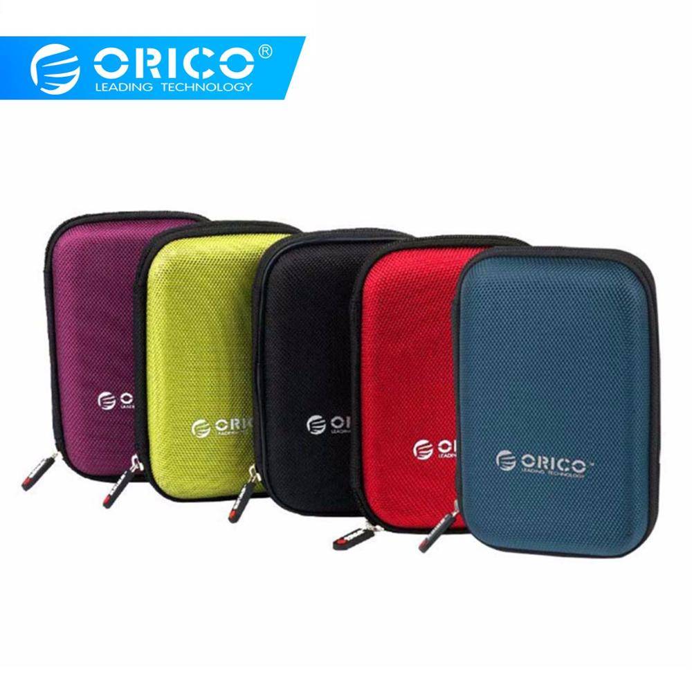 ORICO PHD-25 2,5 дюймов Защитная сумка для внешнего портативного коробка-чехол на HDD-черный/красный/зеленый/фиолетовый/синий