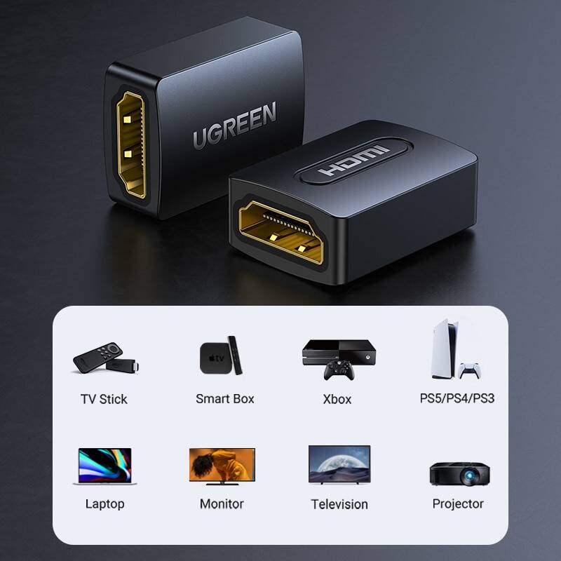 Ugreen hdmi адаптер разъем муфты конвертер для HDTV 1080 P микро-hdmi