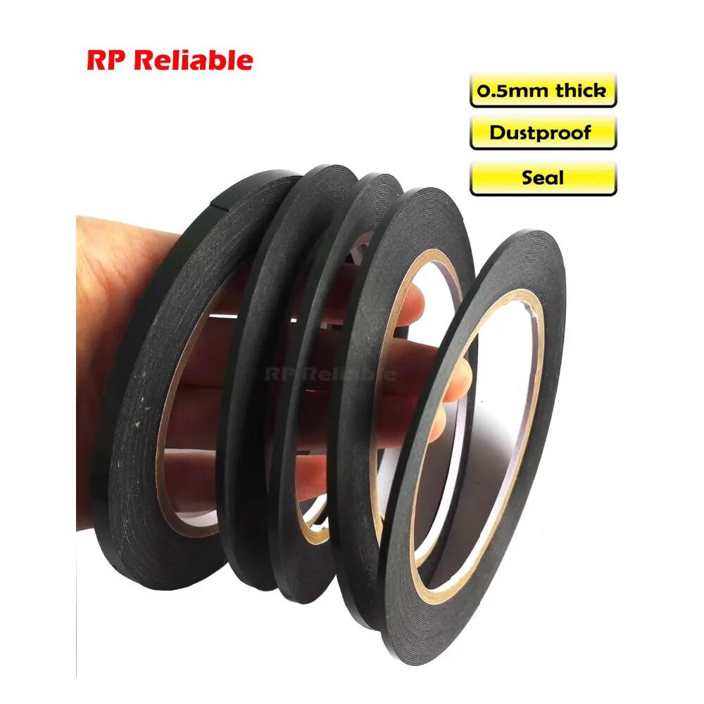Двухсторонняя липкая черная пенная лента RP Reliable 0,5 мм 10 м