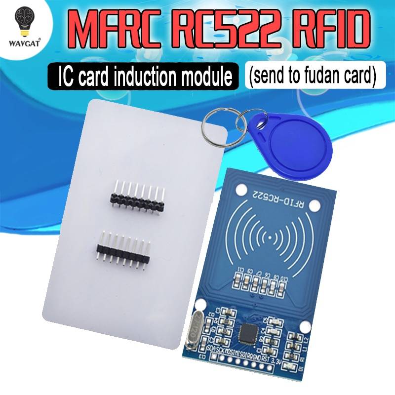 Бесплатная доставка RFID модуль RC522 наборы S50 13,56 МГц 6 см с тегами SPI запись и чтение для arduino uno 2560