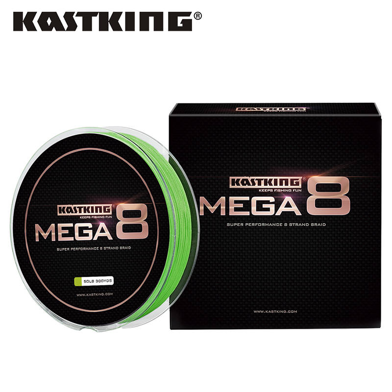 KastKing Mega8 Super Strong 274 М 8 Пряди Ткет PE Плетеные Лески Веревки Multifilament 20LB 25LB 30LB 40LB 50LB 65LB 80LB