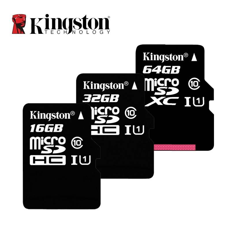 Kingston Class 10 Карта Micro Sd 16 ГБ 32 ГБ 64 ГБ 128 ГБ 8 ГБ Памяти C10 Мини Карты SD C4 8 ГБ SDHC SDXC TF Карты для смартфон