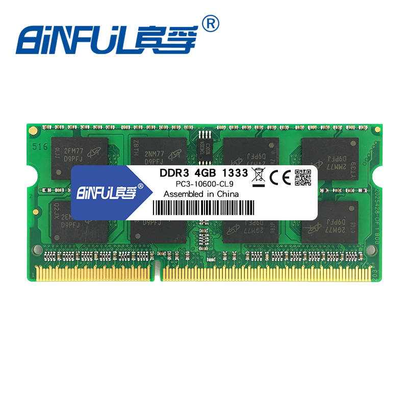 Binful DDR3 2 ГБ/4 ГБ 1066 мГц 1333 мГц 1600 мГц pc3-8500 PC3-10600 PC3-12800 sodimm оперативной памяти memoria оперативной памяти для ноутбука Тетрадь