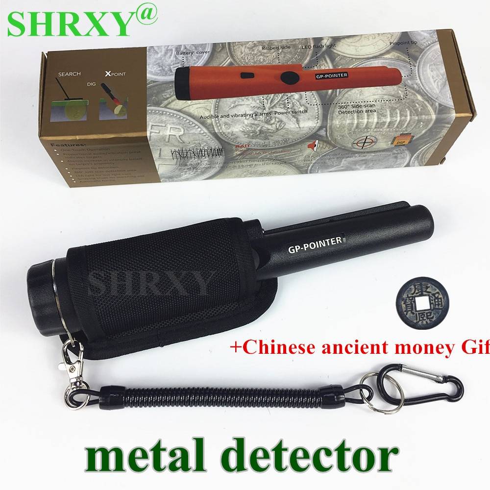 2019 обновленная чувствительность SHRXY детектор металла pro Указатель выявлением с Браслет Ручной металлодетектор Водонепроницаемость