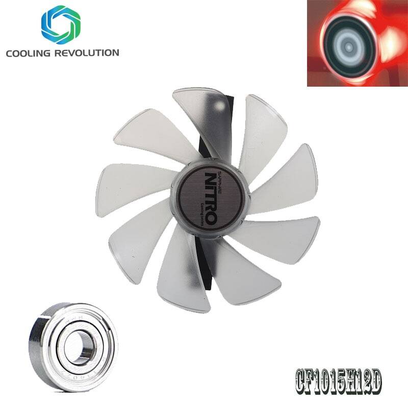 95 мм CF1015H12D DC12V кулер, сменный вентилятор для Sapphire NITRO RX480 8G RX 470 4G GDDR5 RX570 4G / 8G D5 RX580 8G OC