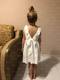 Hurave платья для девочек одноцветное Белые платья для девочек 2018 Летний Стиль Одежда для детей, платья для девочек Vestido Одежда для новорожденных девочек