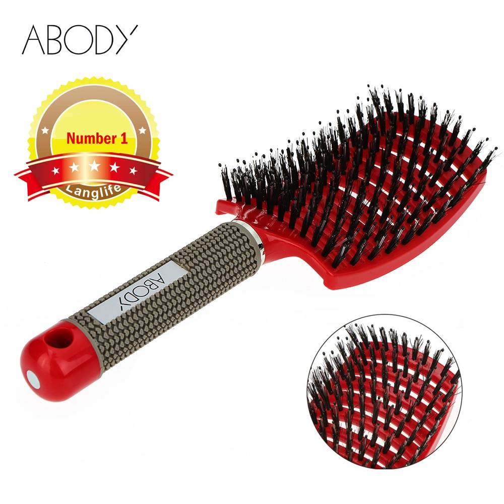 Оригинальная щетка для волос Abody, волшебная расческа для волос, расческа для распутывания волос, расческа для массажа вшей, Женская расческа, Парикмахерская, 2019