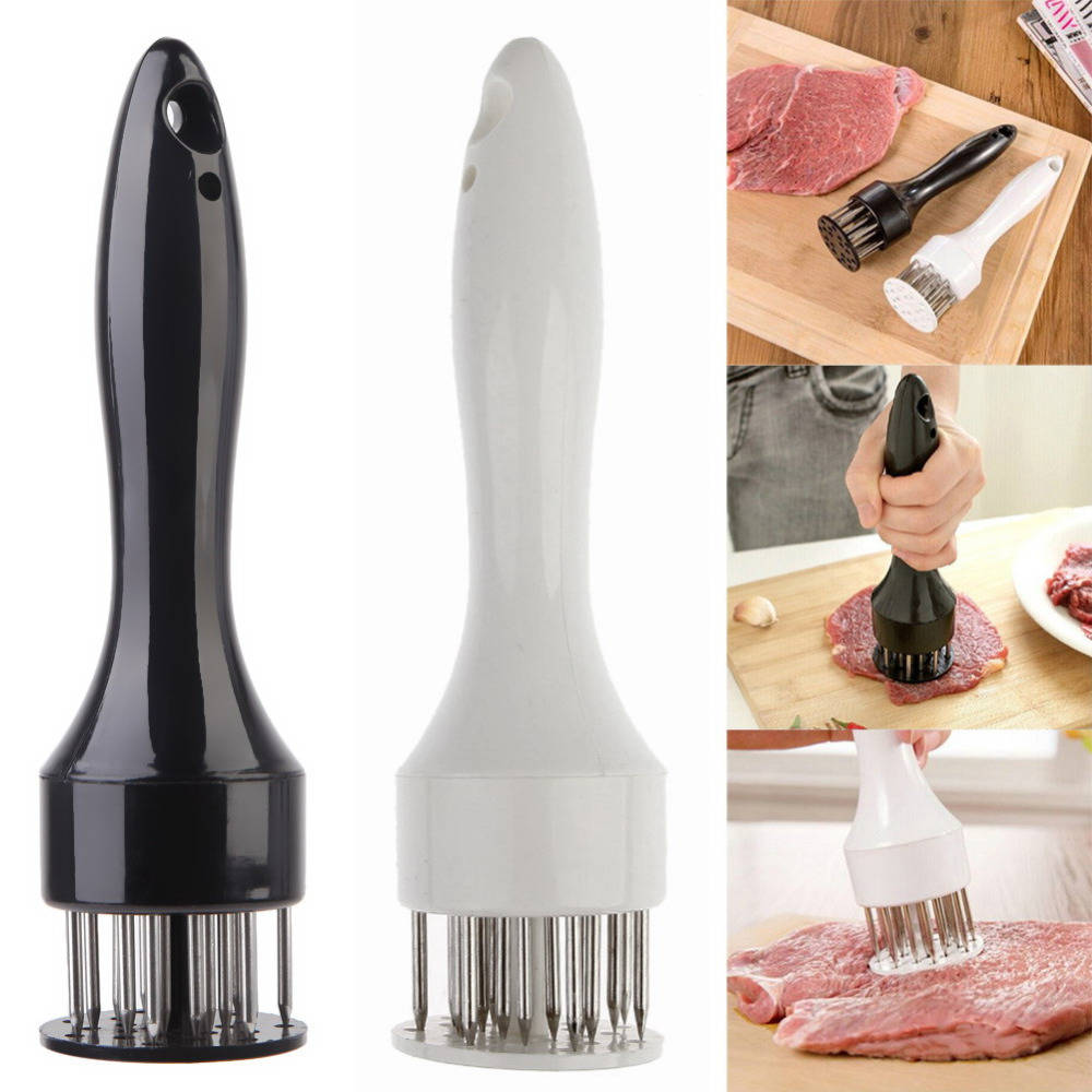 Нержавеющая сталь Мясо Tenderizer иглы мясо Молотки Tenderizer Пособия по кулинарии Инструменты Кухня Инструменты Пособия по кулинарии выпечки Интимные аксессуары