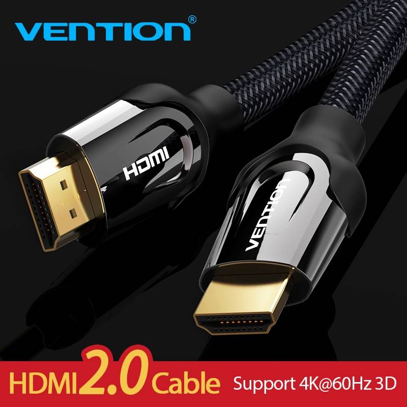 Vention кабель HDMI-HDMI 2,0 4 k 3D 60FPS кабель для Splitter Переключатель ТВ ЖК-дисплея ноутбука PS3 проектор компьютерный кабель