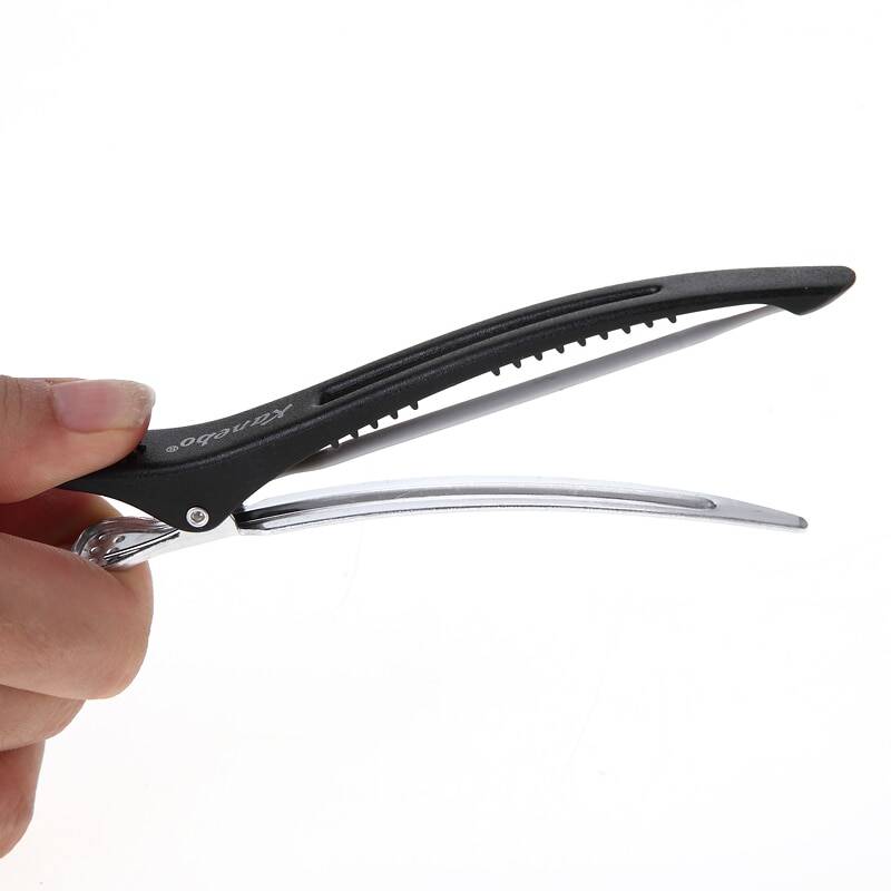 Заколки для волос, плоские, черные, 4/6 шт./компл., зажим для укладки волос дюйма