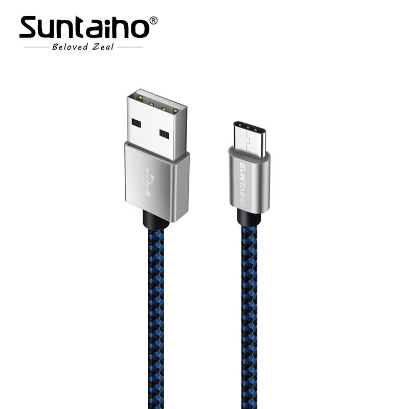 Suntaiho USB TYPE C кабель для samsung galaxy s9 s8 usb c cable data cord для Oneplus 5 т XiaoMi F1 mi6 1 2 м 3 м Быстрая зарядка кабель