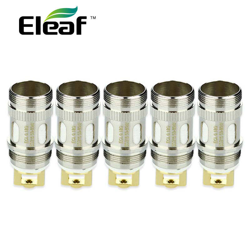 Оригинальный eleaf ecl катушки голову 0.18hm 0.3ohm сменная катушка для eleaf ijust 2 Melo 2 Melo 3 ijust S распылителя LEMO 3 распылитель