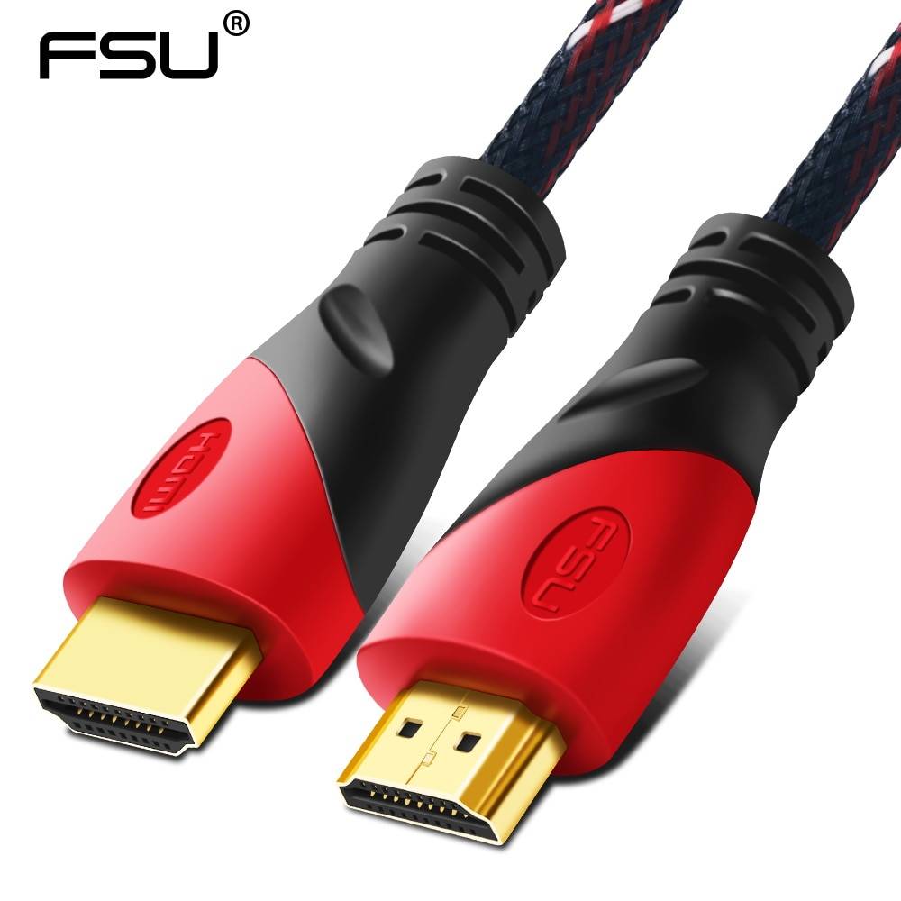 Тонкий Высокоскоростной HDMI кабель, цифровой кабель