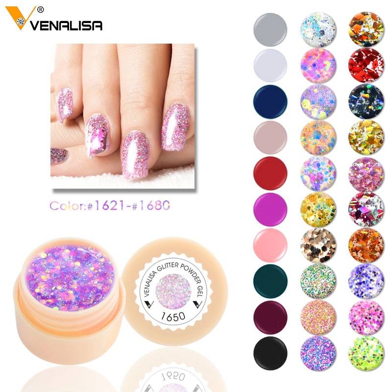 #61502 Venalisa поставка УФ-гель лак гель для ногтей 180 Цвета чистый цвет soak off uv led лампа 5 мл лак гель краски