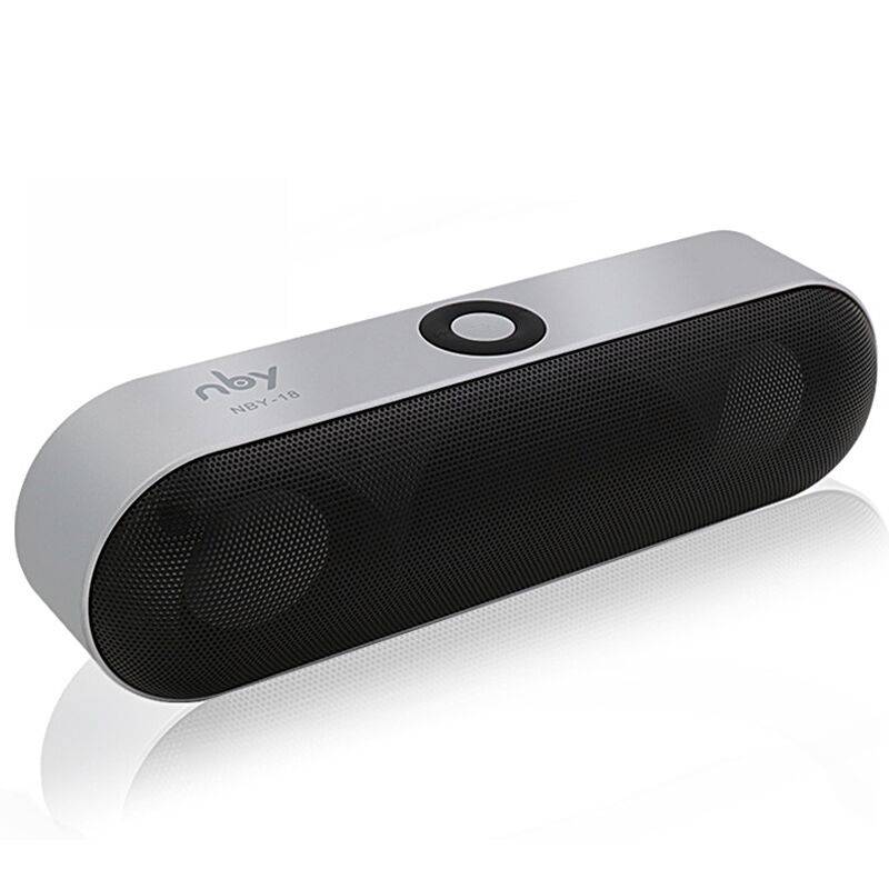 Новый NBY-18 Мини Bluetooth динамик портативный беспроводной динамик звуковая система 3D стерео музыка объемный Поддержка Bluetooth, TF AUX USB