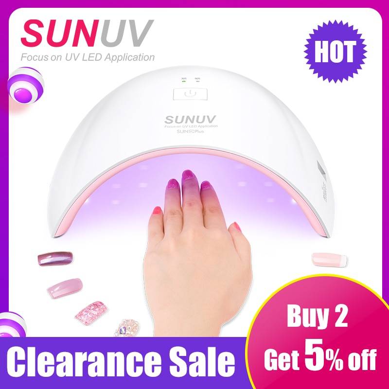 SUNUV SUN9c Плюс 36 Вт 18 Светодиодов УФ-СВЕТОДИОДОВ светильник Ногтя ногтей сушилка для Всех Гели с 30 s/60 s Прекрасно Флэш-решение
