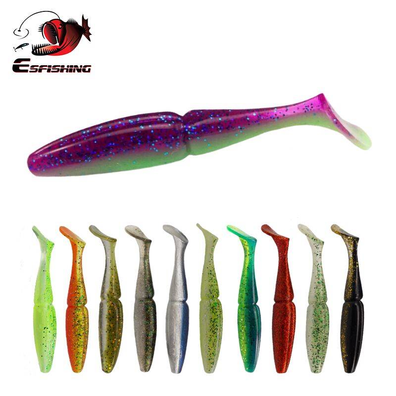 Esfishing Easy shiner 100 мм 125 мм 155 мм рыболовные приманки Мягкая приманка для наживки воблер PVA Isca искусственный форель Щука бас