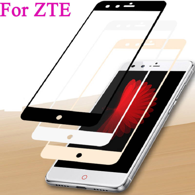 Полное покрытие закаленное Стекло для ZTE Nubia Z11 мини S z981 A2 плюс V8 m2 Lite Z17 мини Экран протектор закаленное Плёнки красочные