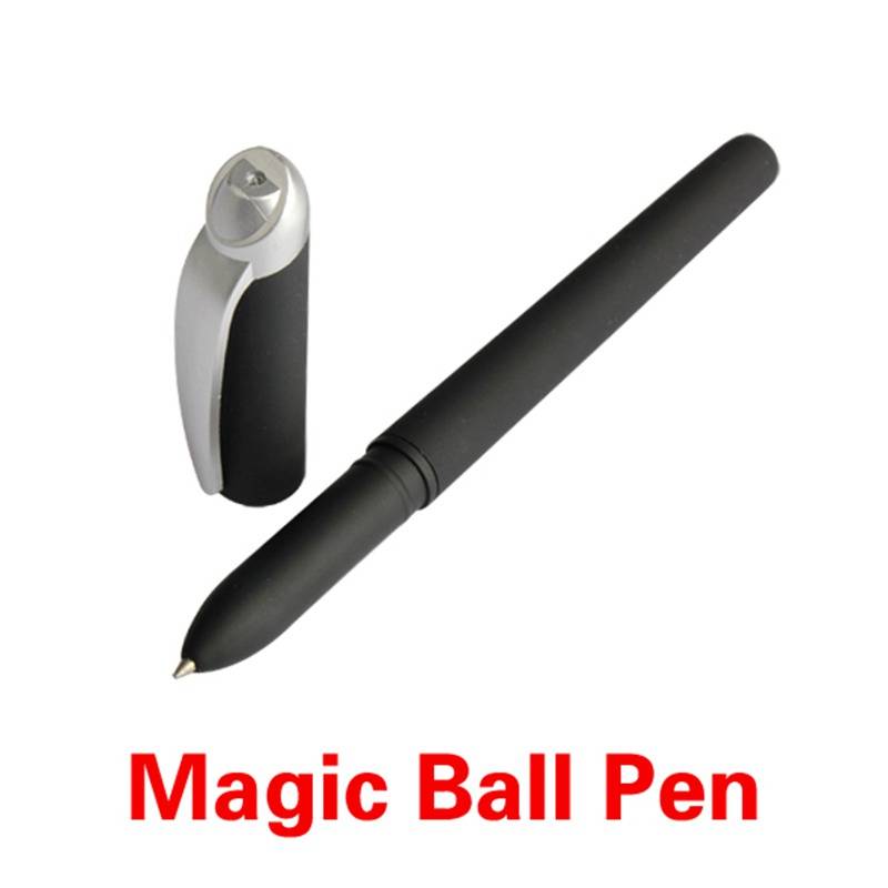 Магическое Шутка шариковая ручка Невидимый медленно исчезают чернила в течение одного часа магия игрушка в подарок для детей Детский Черный Забавный Новинка волшебное перо