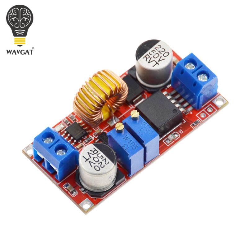 Оригинальный 5A DC CC CV литиевых Батарея шаг Подпушка зарядки LED Мощность конвертер литиевых Зарядное устройство шаг Подпушка модуль xl4015