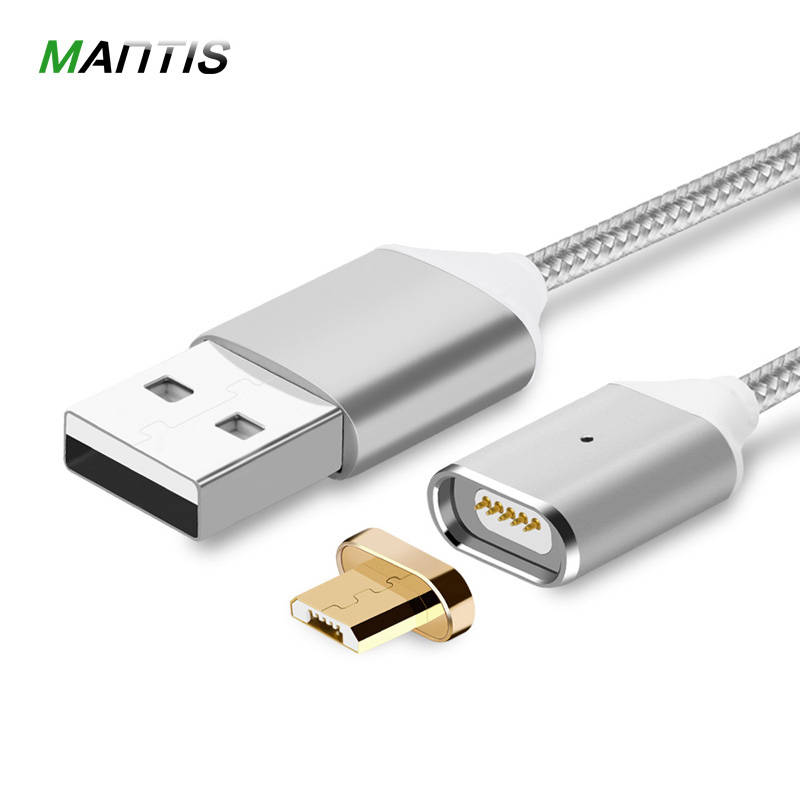 Магнитный кабель Mantis нейлоновый Плетеный Магнит Micro USB кабель Быстрая зарядка синхронизации данных зарядный кабель для Xiaomi samsung Android