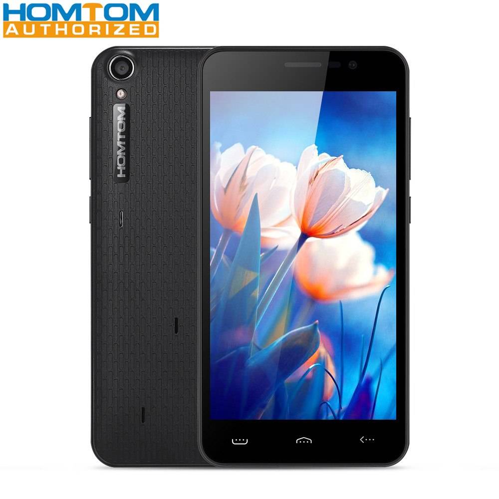 HOMTOM HT16 3g смартфон 5,0 дюймов Android 6,0 MTK6580 4 ядра 1 ГБ Оперативная память 8 ГБ Встроенная память 3000 мАч пробуждения жест 5MP Камера мобильного телефона