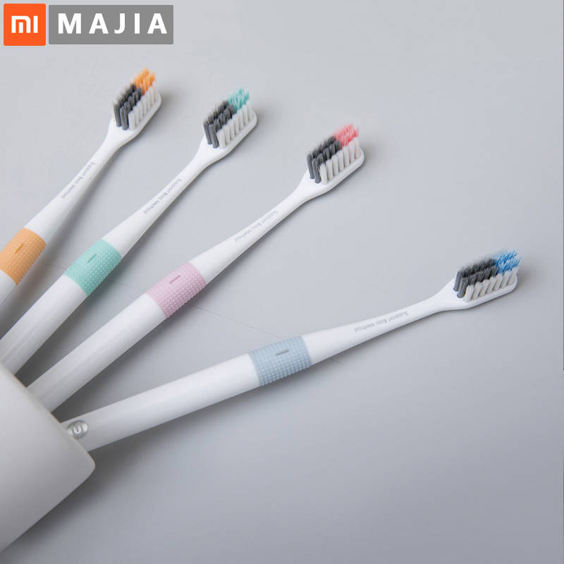 Xiaomi Doctor B Tooth mi Bass метод Sandwish-кровать лучше щетка проволока 4 цвета в том числе дорожный ящик для xiaomi умный дом